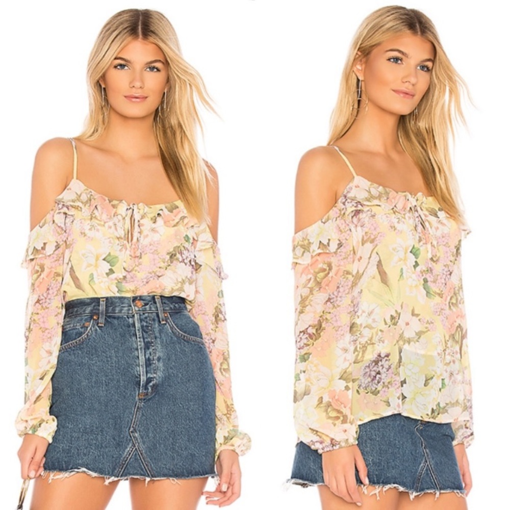 Yuml Kim XS Adore Me Top in Garden Light